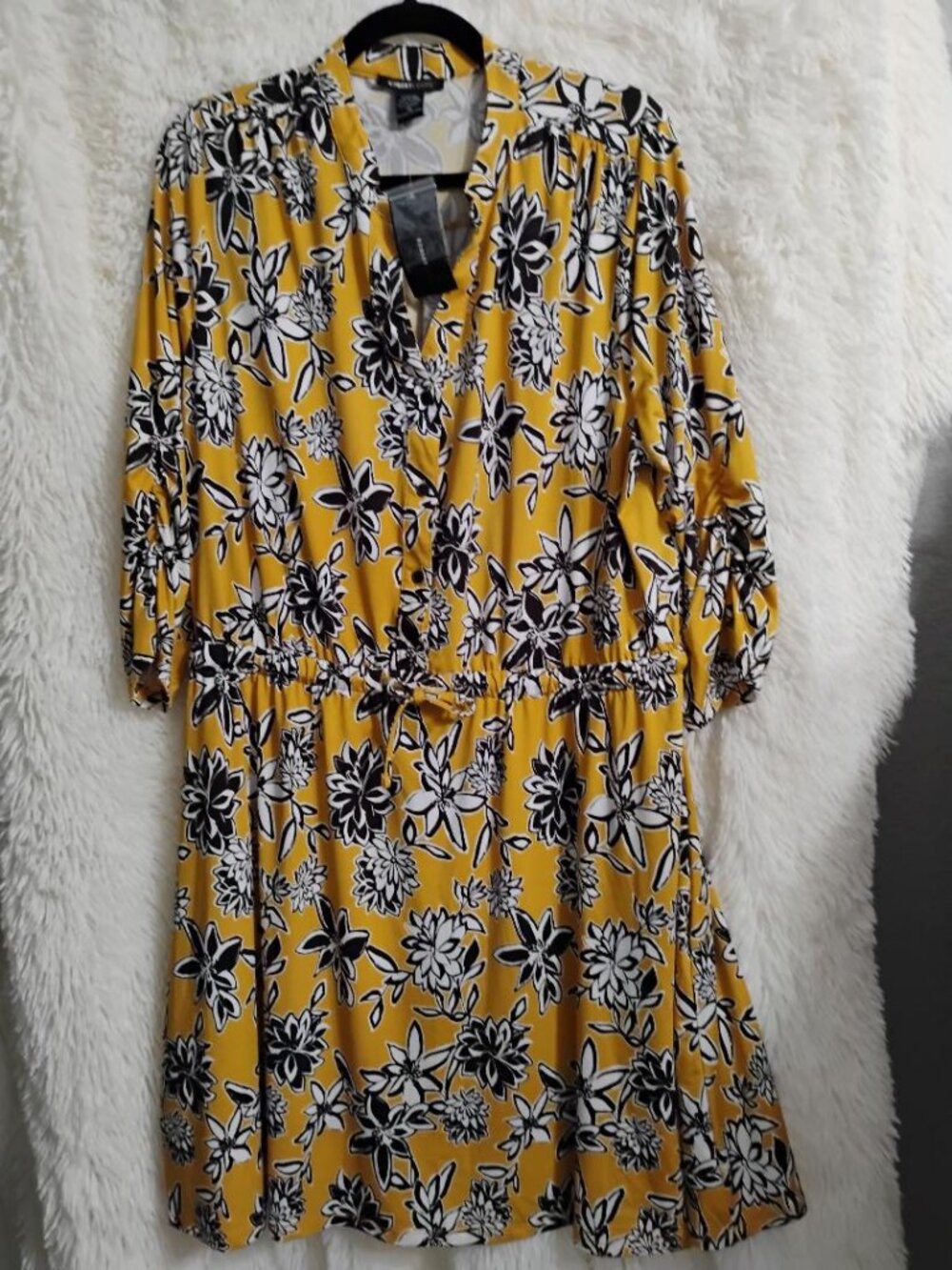 Robert Louis Dress Tie Waist Dress NWT Size 2X